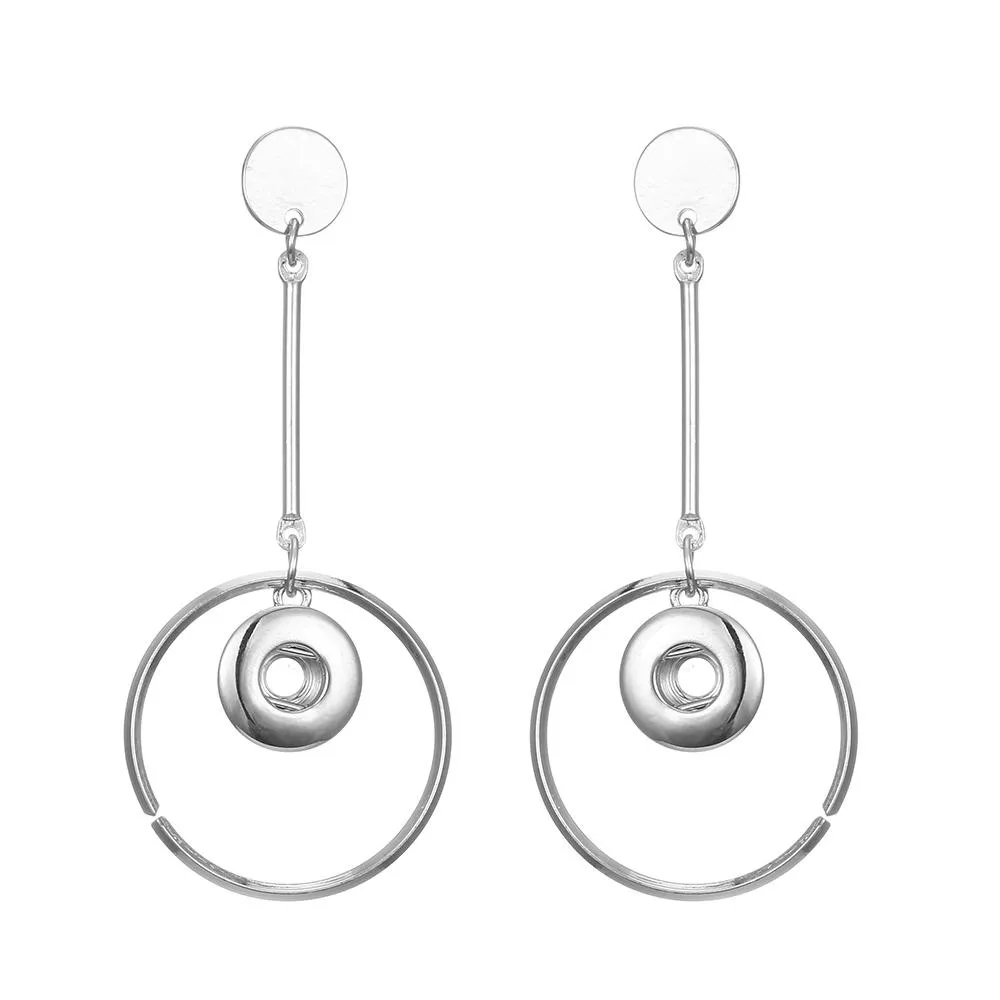 9 Options Noosa Chunks 12mm Gingembre Snap Boucles D'oreilles Bijoux Vintage Argent Snap Bouton Boucles D'oreilles Mode Snap Boucles D'oreilles Femmes Personne Cadeau