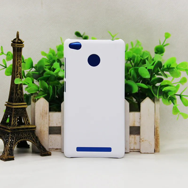 PC plastique dur blanc bricolage 3D sublimation housse pour Redmi 3 coque de téléphone portable pour Redmi 4X