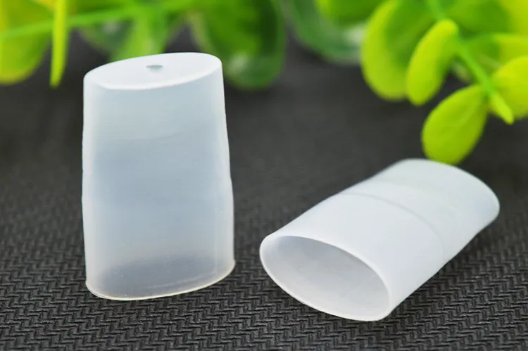 Silicone Flat Mouthpiece Cover Rubber Drip Tip Silicon Disposable Test Tips Cap For Wax Atomizer G Pro Dry Herb Vaporizer Elips Pen