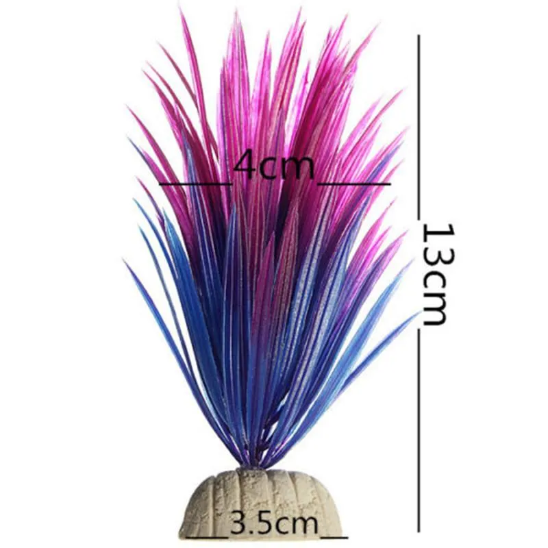 NEW Design Artificial Plastic Weeds aquarium plants Grass for aquarium background Fish Tank Aquarium Ornament decoration