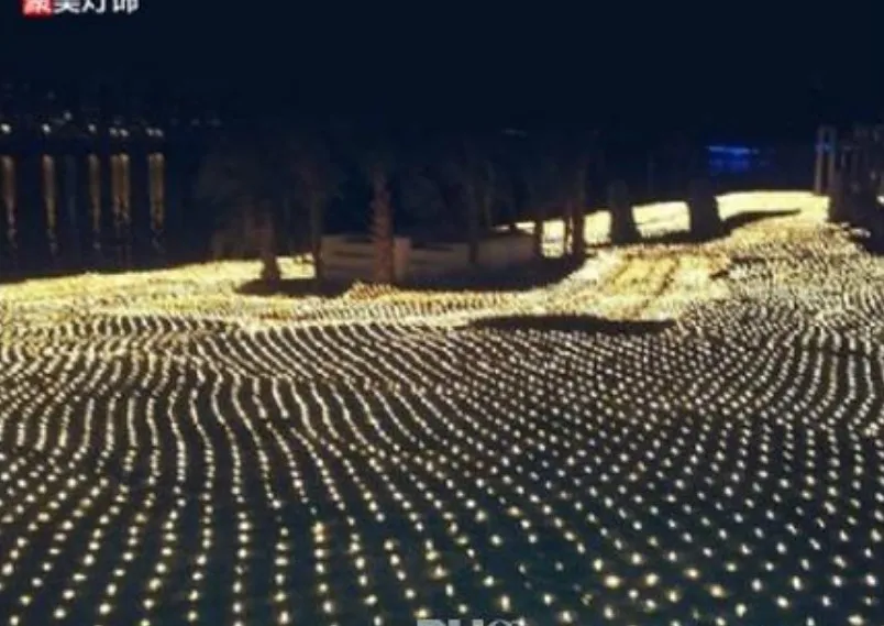 Net lights curtain lights 200 led lasher light lighting string with lights Christmas decoration lantern 2x 3 meters