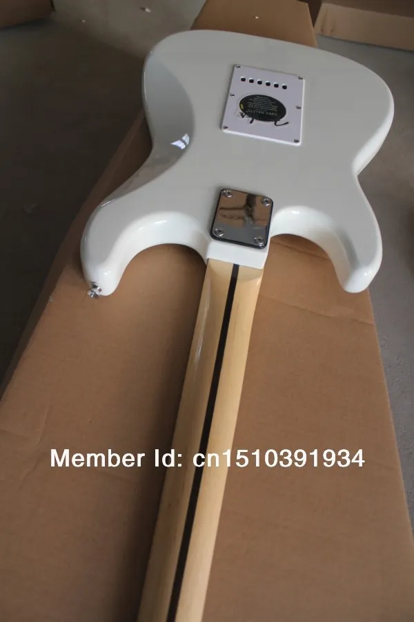 New Arrival F WHITE 6 현 WHITE 일렉트릭 기타 !! 무료 배송 198