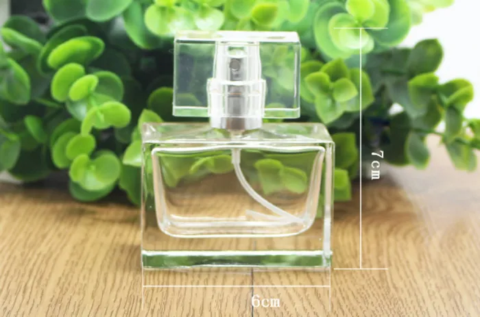 30ML de vidro frascos de perfume de pulverização portáteis Bottls Pulverização transparentes com massa Atomizador Perfume recarregáveis ​​da