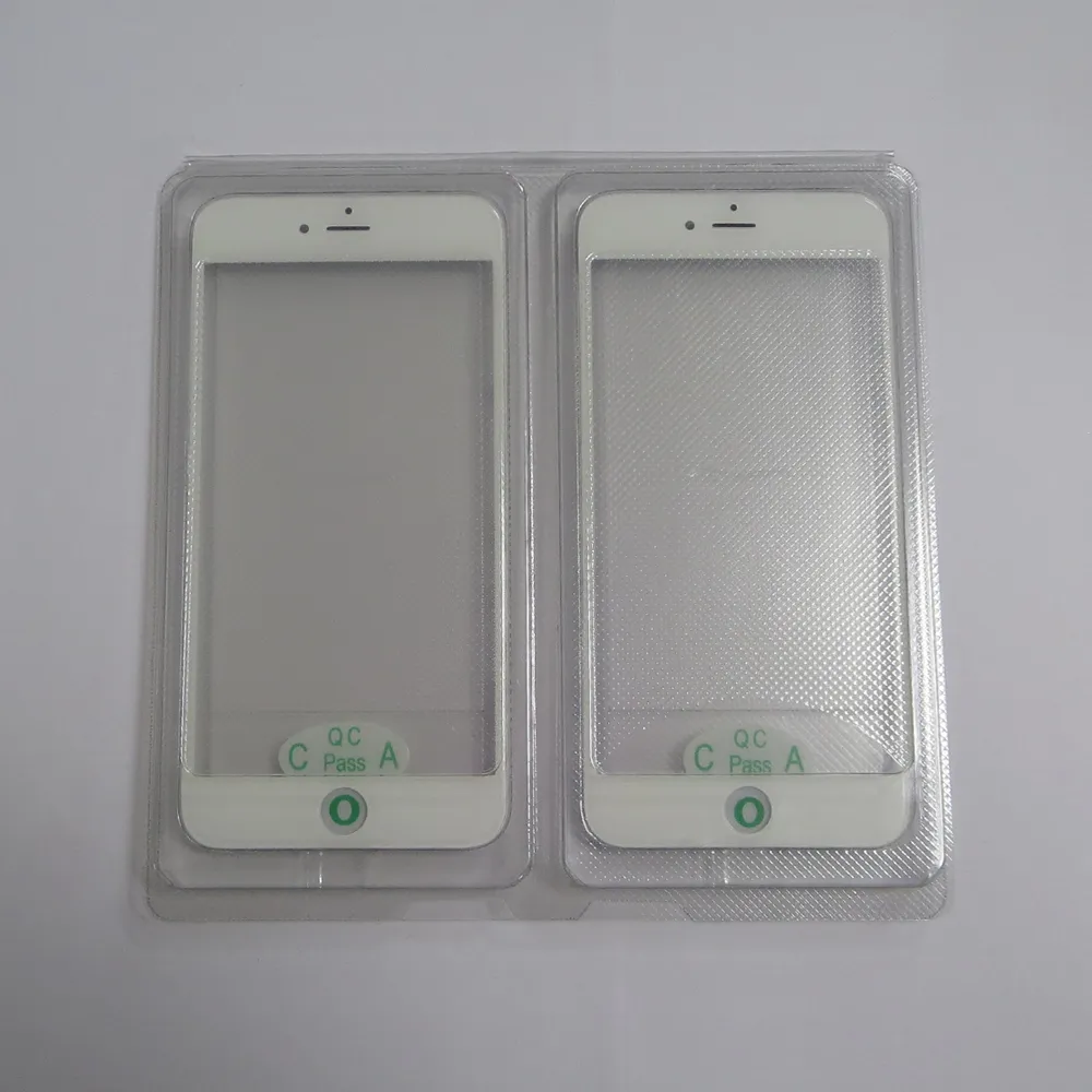 Jiutu Original LCD Front Touch Screen Glass Outer Lens with frame OCA for iphone 6S 6S plus 6/6 Plus Touch Panel Replacement