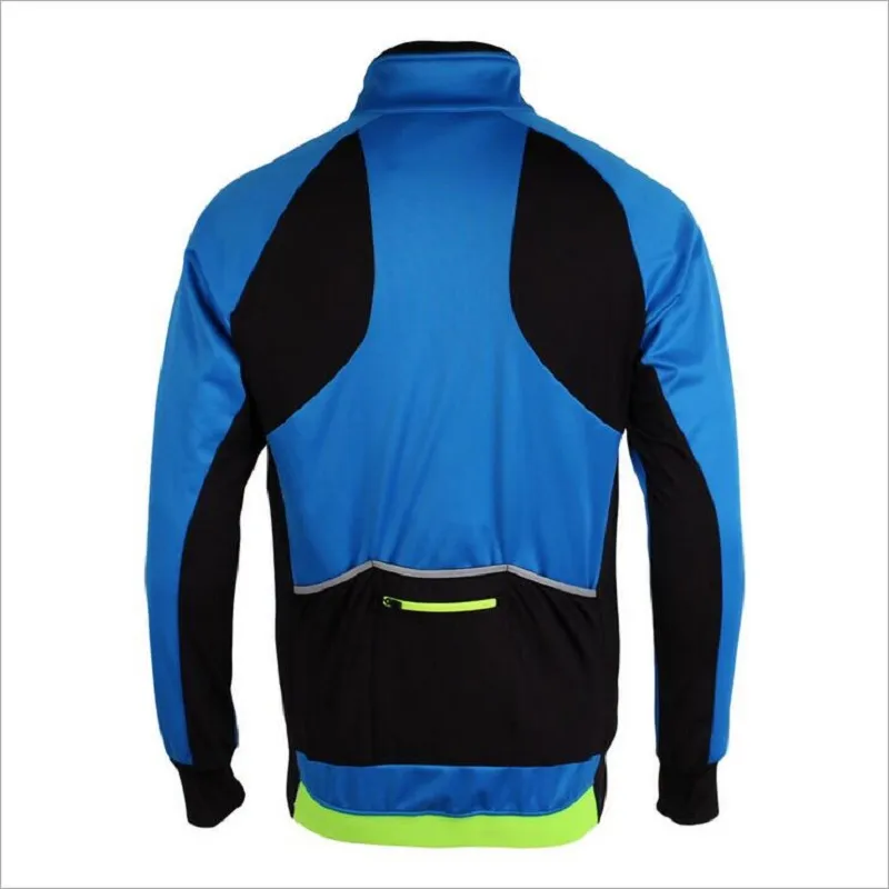 남성 Ropa Ciclismo Cycling Jackets 방풍 방수 코트 따뜻한 그린 파란 봄 가을 겨울 자전거 의류