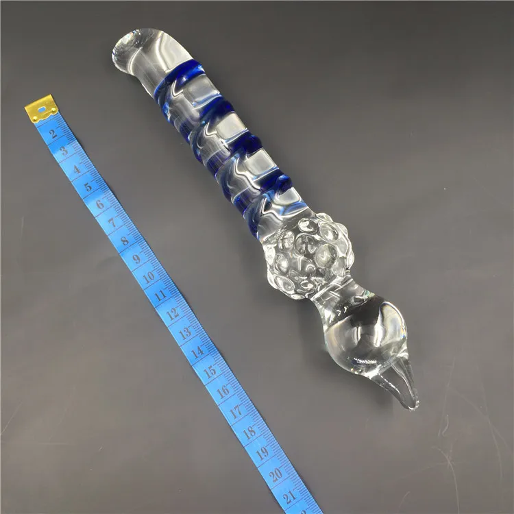 Vibrator And Pyrex Glass Crystal Dildo... From Gou05, $11.25