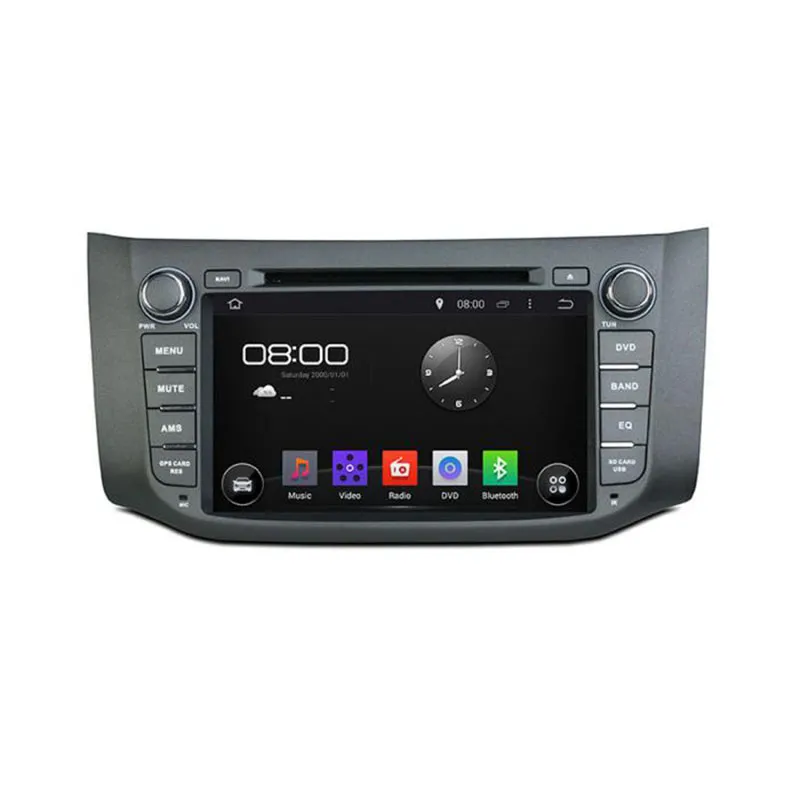 CAR DVD Player Nissan Sylphy B17 Sentra 8inch 4GB RAM Andriod 80 con GPSSteering Wheel CONTROLBLUETOOTH RADIO