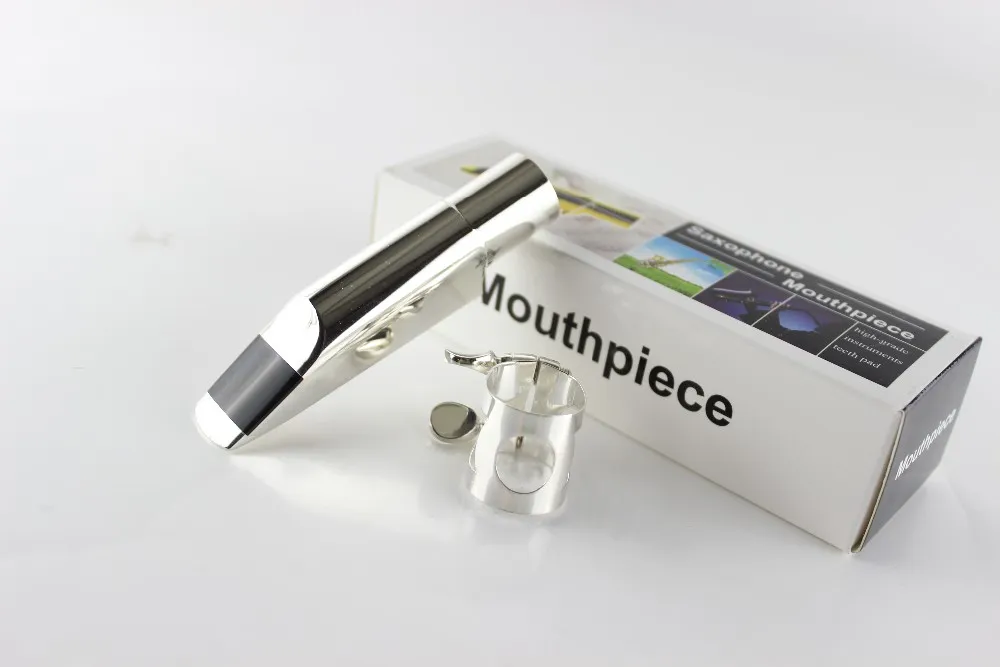 High Quality Saxophone Mouthpiece For Alto Eb Saxophone Gold And Silver Plated Size 5.6.7.8.9 Musical Instrument Accessories