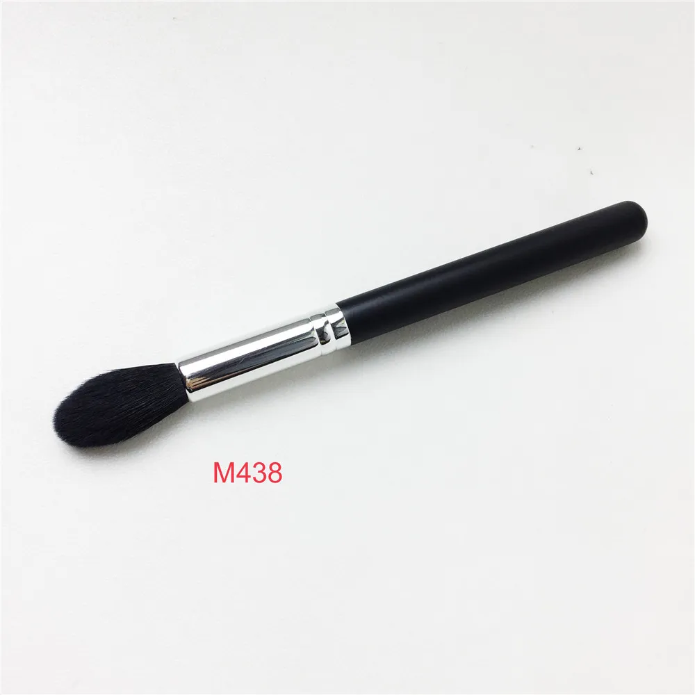 M438 - BROSSE DE CONTOUR POINTUE - Pinceau de teint surligneur pour cheveux de qualité Sable - Pinceau de maquillage beauté Blender