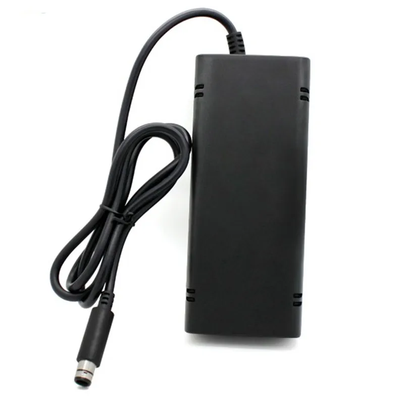 EU US Plug AC Adapter Strömförsörjningssladdarladdare med kabel för Xbox 360 E Slim High Quality Fast Ship