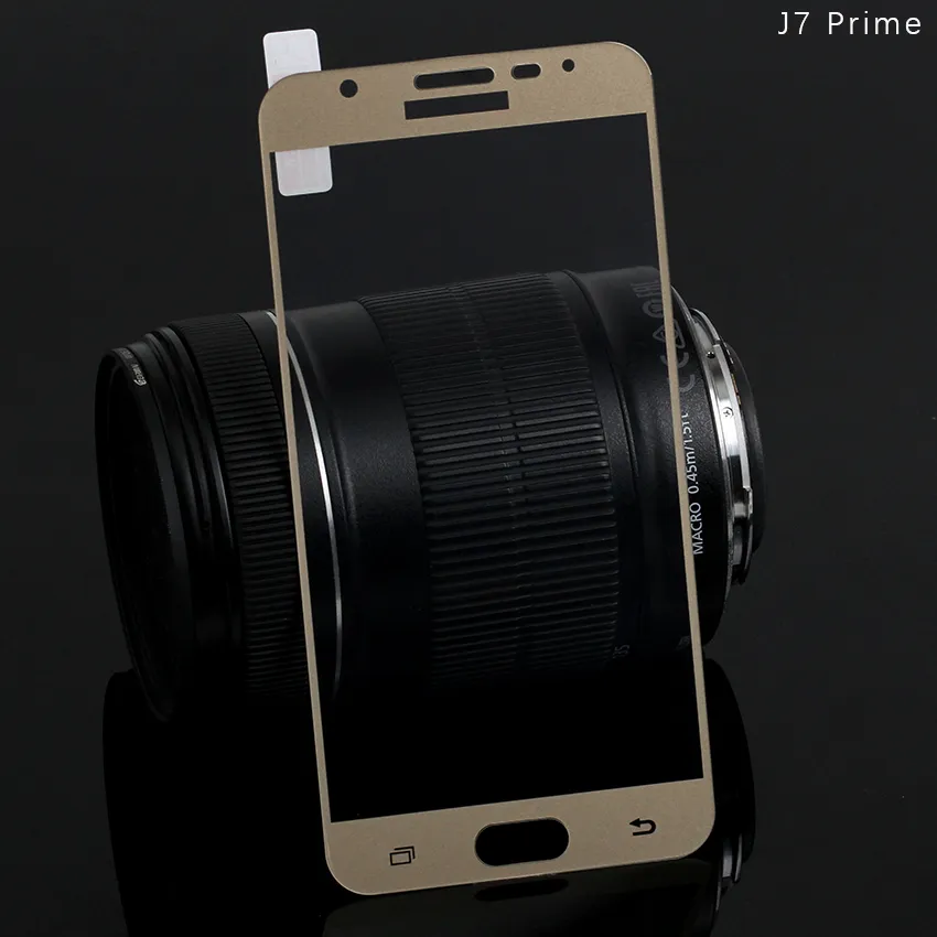 3D Tam Kapak Temperli Cam Samsung Galaxy için J2 J7 J5 SM-G532 G570 G610 Başbakan Cam 9 H Anti Paramparça Tam Ekran Koruyucu Film