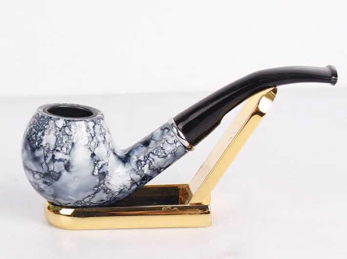 Ensemble de cigarettes de marque en résine, pipe, coffret cadeau, porte-seau, accessoires pour fumeurs et combinaison.