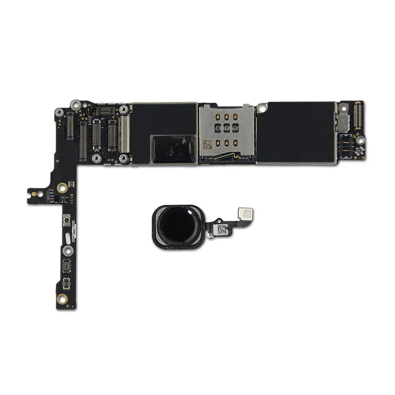 la scheda madre iPhone 6 Plus sbloccato al 100% originale iPhone 6 Plus da 16 GB 64 GB Scheda madre da 128 GB con Touch ID Funzione di buona qualità.
