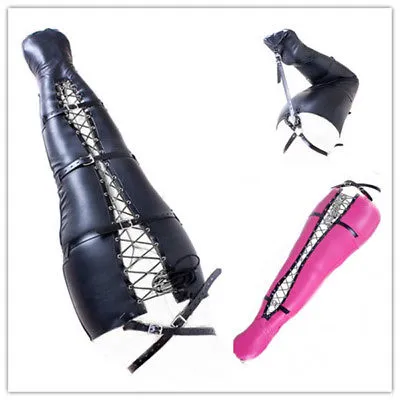 Leg Binder Mermaid Body Sack Strait Jacket Restraint Mummy Bag Harness Role Play #T67