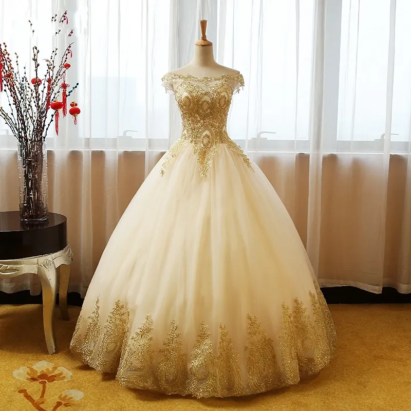 white and gold off the shoulder prom dress WEDTREND Women Sparkly Silver Prom Dress A-Line Off The Shoulder Tiered  Long Party Dress with Slit main image 1