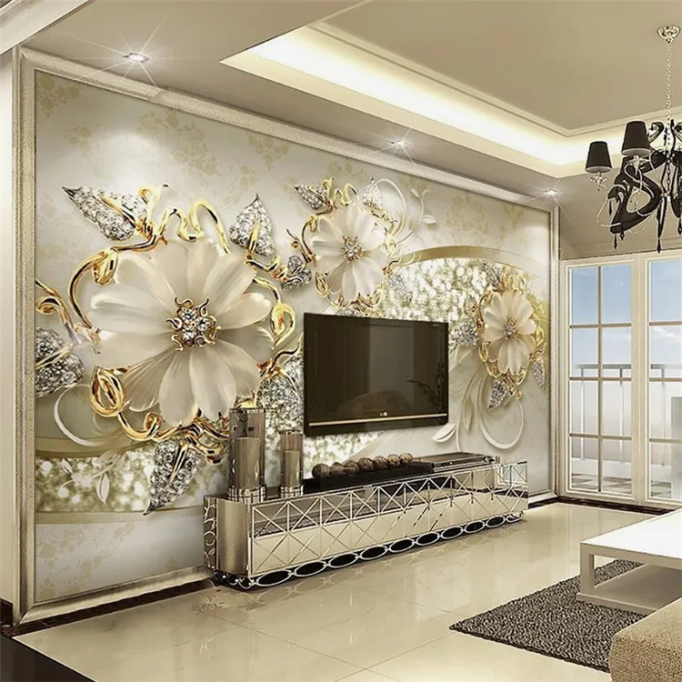 papel de parede 3d stereo living room sofa TV background wall paper bedroom bedroom non woven wallpaper rge murals30844696455420