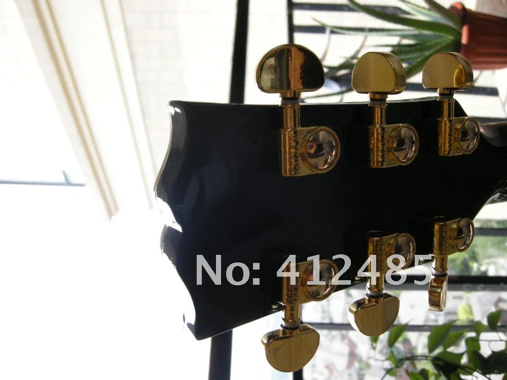 Hardcase akoestische elektrische gitaar SJ200 Singlecut Vintage Sunburst met visser pick -ups 8891292