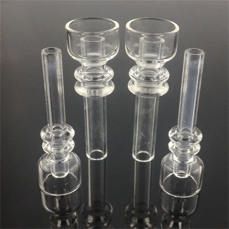 100% Kuvars Domeless Tırnak 14mm 18mm Üretici Bubbler Yedek Medikal Sınıf Cam Bong Doğrudan Su Borusu Nargile için Enjeksiyon Öğe