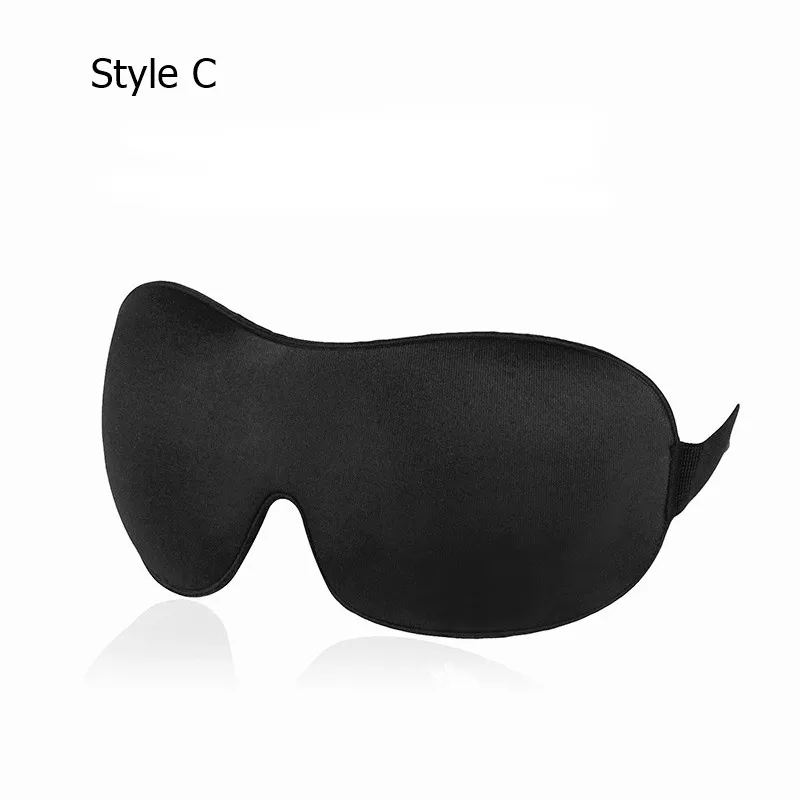 Haute Qualité 3D Ultra-doux respirant Sommeil Masques Eyeshade Sleeping Eye Mask Portable Voyage Sleep Sleep Aid Masque Pour Les Yeux Couverture Eye Patch