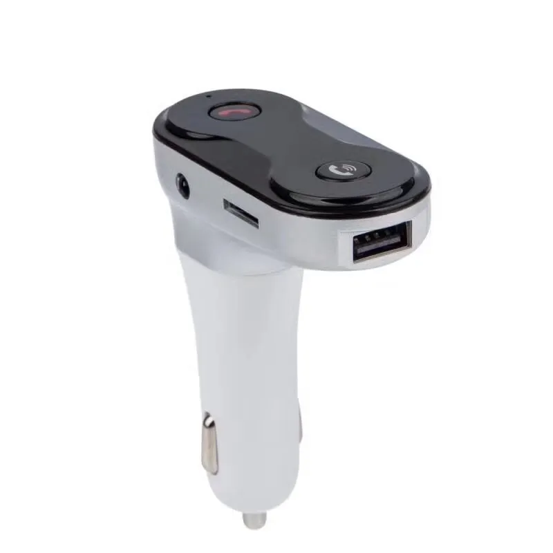 Hands free Bluetooth Car Kit C8 FM Transmitter Modulator Car Charger AUX Hands Free Music Mini MP3 Player SD USB LCD 