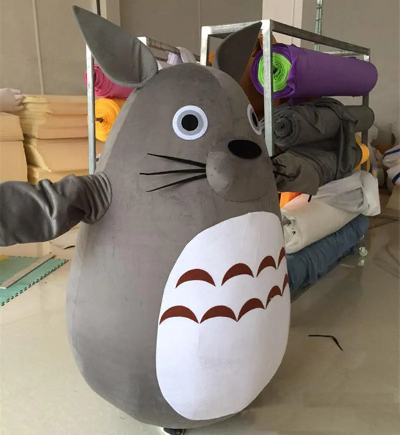 2018 Chinchilla Mascot Costume My Neighbor Totoro Cartoon Costume Christmas Party fancy273H
