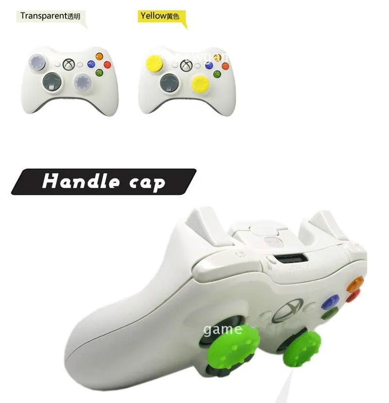 Tappo levette in silicone morbido antiscivolo all'ingrosso Cappucci levette pollice Copri joystick Copri impugnature controller PS3 / PS4 / XBOX ONE / XBOX 360