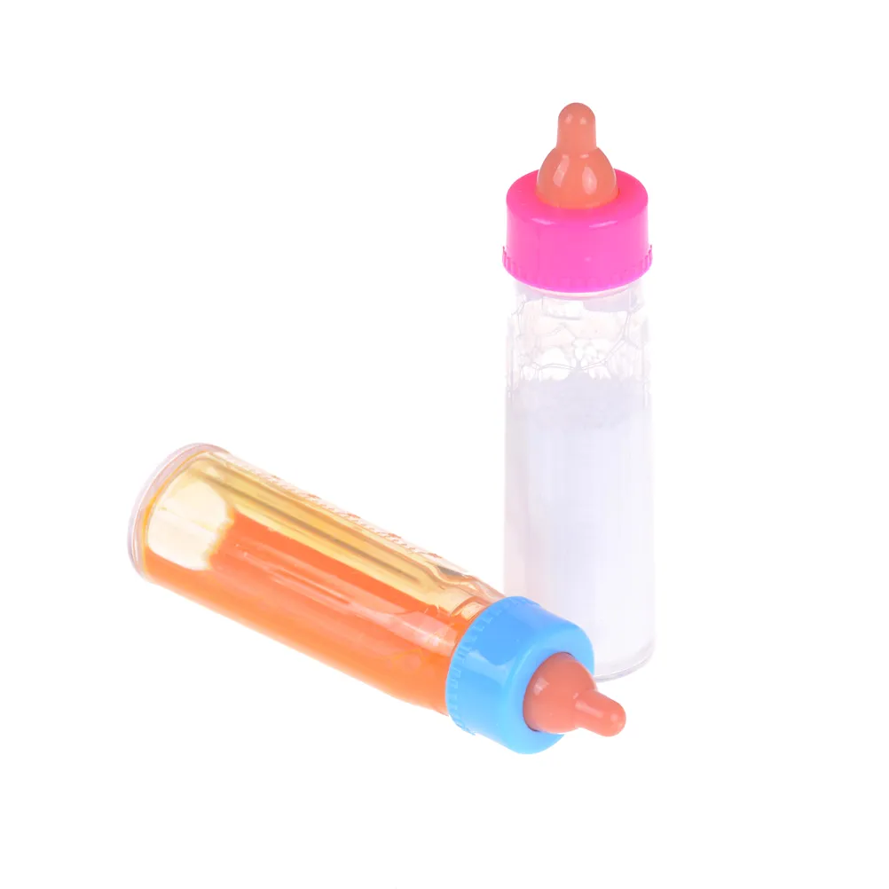 Baby Dolls Feeding Bottle Magic Dummy Pacifiers Set Disappearing Milk Bundle Kids Play Toy Accessory reborn preemie kit1658560