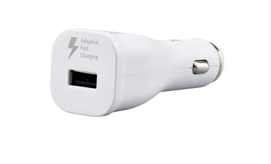 2019 محول سيارات OEM السريع التكيفي الجديد لـ Samsung Galaxy S8 S8 Plus S7 S7 Edge S6 S6 Edge Note5 Charging Car Charger9120233