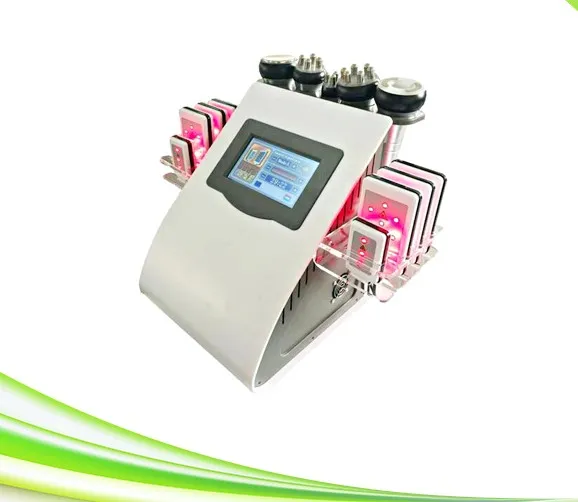 Lipoレーザー機を細くする1つの多機能のCAVI RFの冷たいレーザー治療の体の中で6