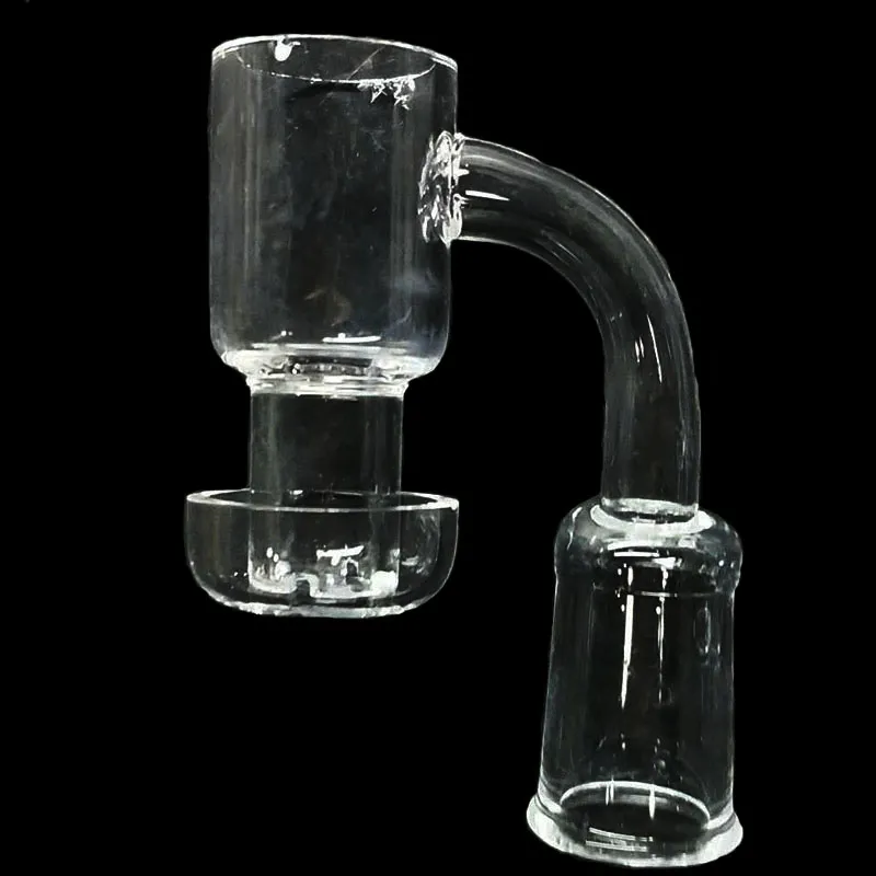 석 영 터 닝 진공 Banger 손톱 석 영 Banger Domeless Terp Slurper Up 오일 손톱 유리 봉에 대 한 10mm 14mm 18mm 금연 워터 파이프