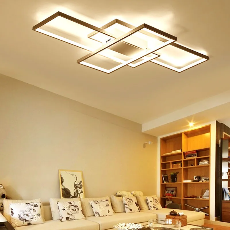 LED ضوء السقف مصباح الحديثة ضوء السقف 110V 220V مصباح الاكريليك للمنزل، مصنع pirce المصنع. الشحن مجانا