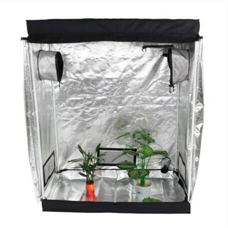 Groothandel 120 x 60 x 150 cm Home Gebruik Demountable Hydroponic Plant Groeiende tent met venster Greenhouse Planten op een milieuvriendelijke manier