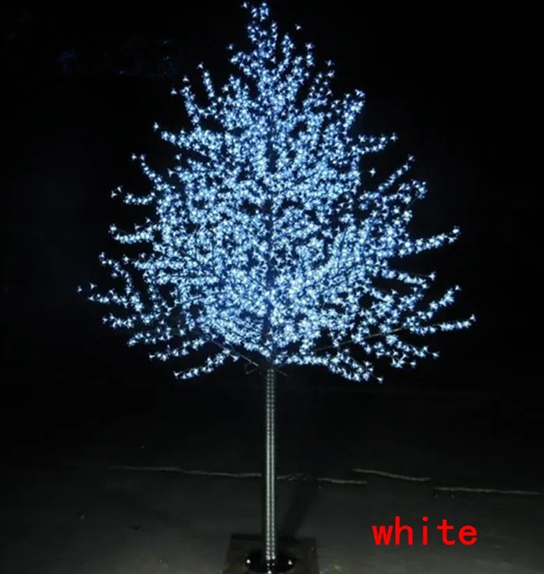 Konstgjord Led Cherry Blossom Tree Night Light New Year Christmas Wedding Decoration Lights 1,5m ~ 3m LED Trädljus Bröllopsdekoration