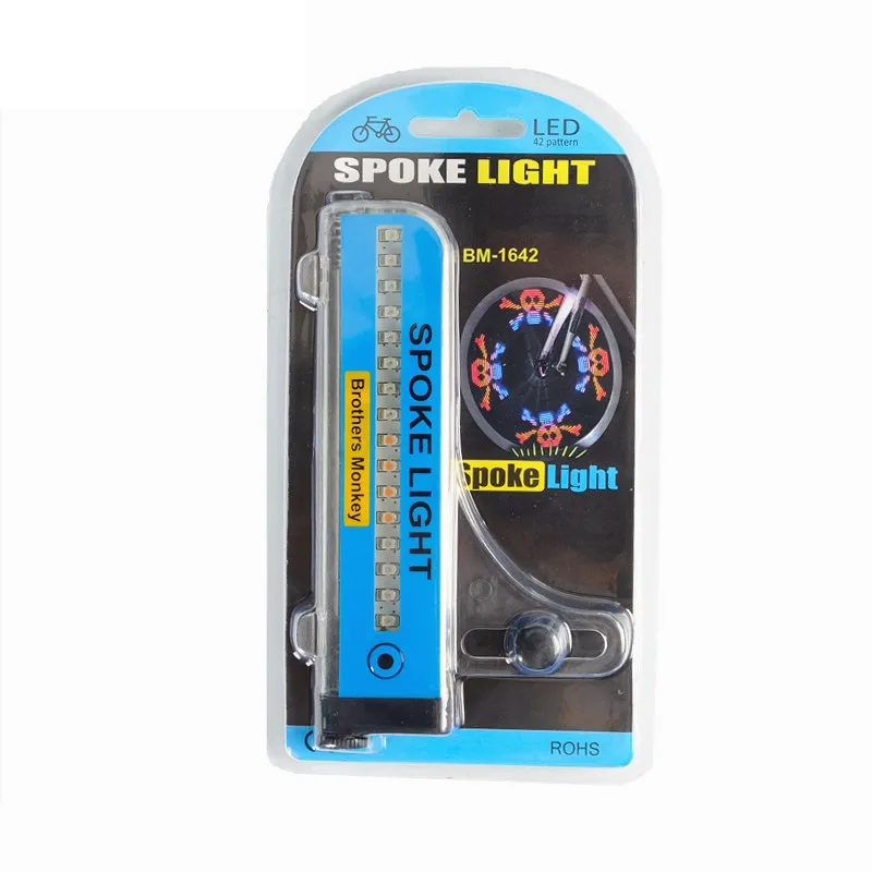 Vélo a parlé lumière-lumières de vélo à Led accessoires de vélo lampe Flash cyclisme vtt pneu Valve Led roue de vélo bouée de sauvetage