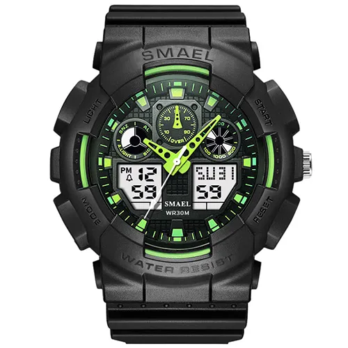 SMAEL Brand Watch Men Sport LED Digital Male ClockWristwath Mens watch top brand Relogios Masculino Montre Homme WS1027306R