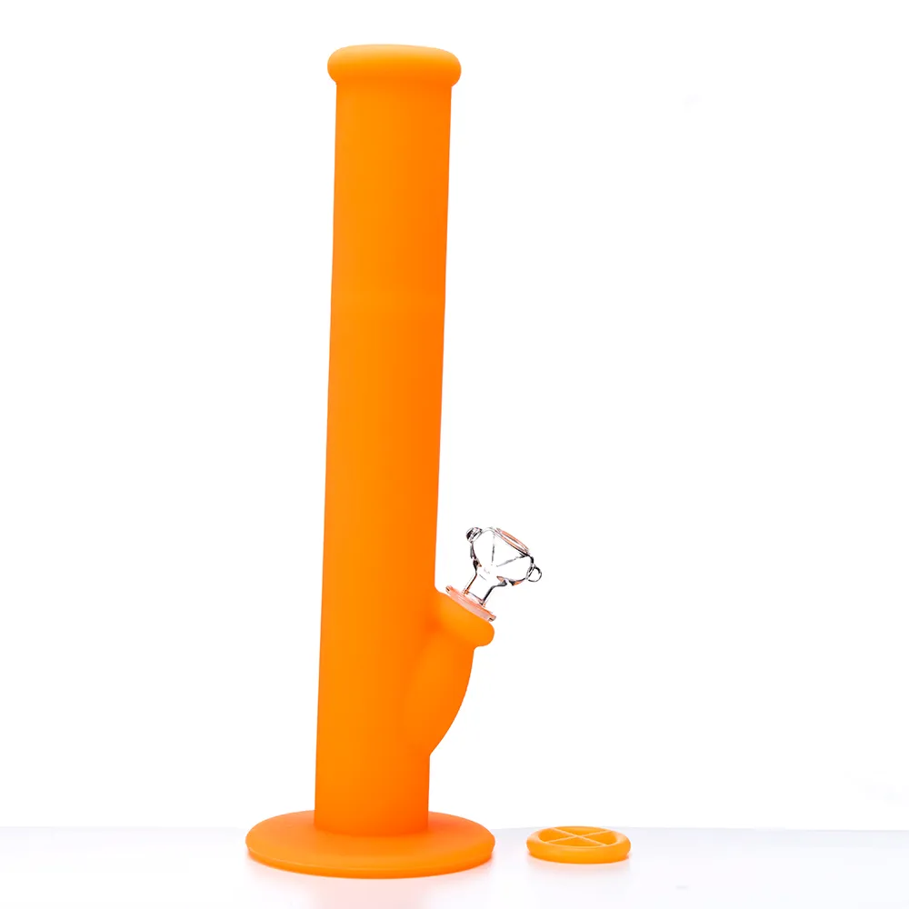 Multi Colors Silicone Water Pipe Silicon Hookah with Glass Bowl Smoking Pipes Bongs Water Bong at Mr_dabs