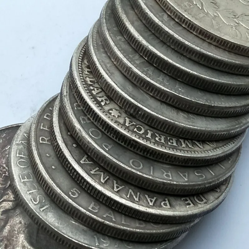 Mexiko gamla mynt Kopiera mynt samling 1 Peso Balance and Sword 1872 Antika kopparmynt1912600