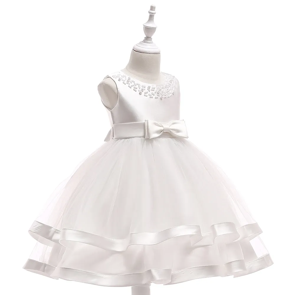 Flower Girls Dresses Collection Kids Fromal Wear Princess Beaded Round ...