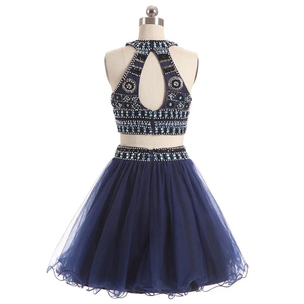 sachin and babi light blue dress Deamy Bling Bling Sequins Magical Prom Dress Short High Party Cocktail –  Siaoryne