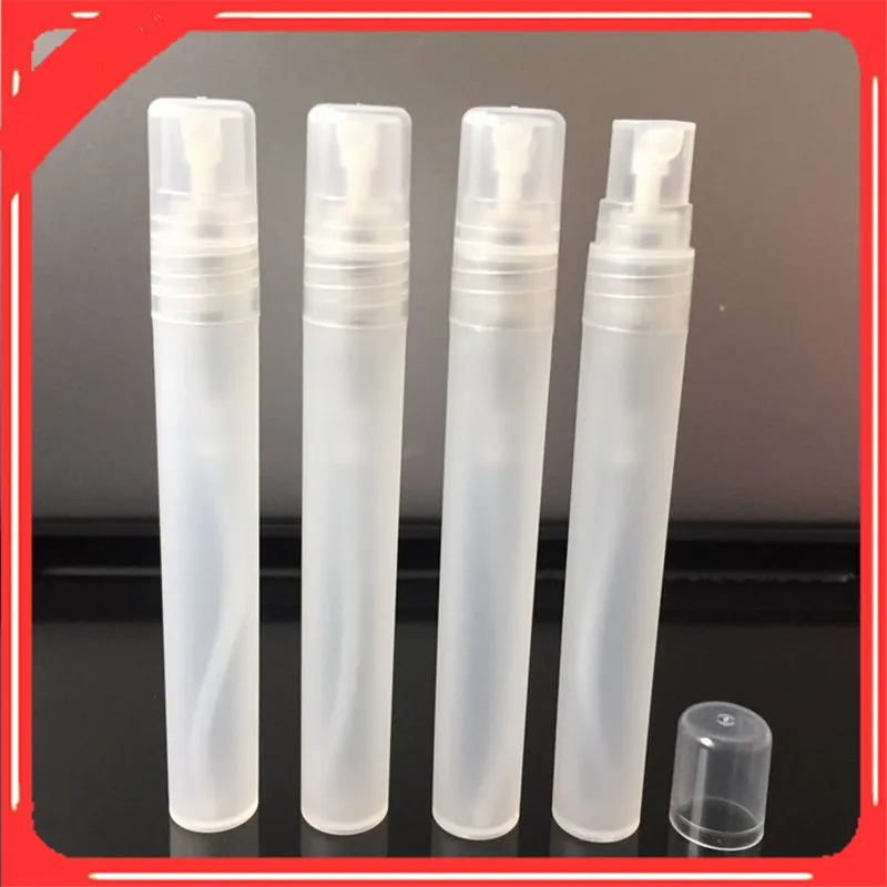 5ml 10ml旅行ミニ詰め替え可能な香水瓶の空の噴霧器のプラスチックスプレーパルファムボトル化粧コンテナチューブ