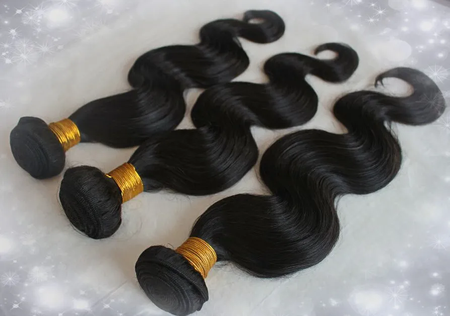 2018 Great Quality Human Hair Weave Ciało Fala Proste 3 Wiązki Tanie Brazylijskie Peruwiańskie Malezyjskie Virgin Hair Bundles