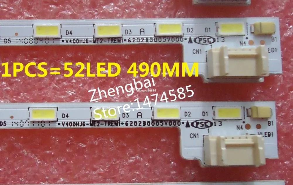 Freeshipping LCD-40V3A V400HJ6-LE8 Ny LED-remsa V400HJ6-ME2-trem1 1 stycke 52LED 490mm