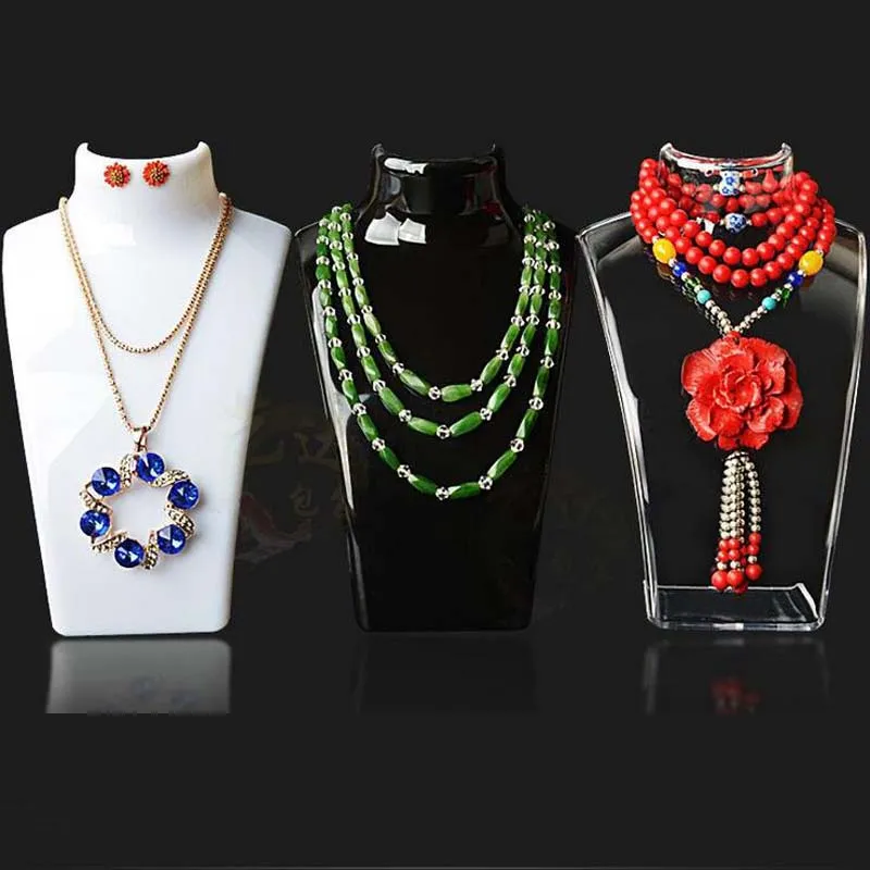 Mode nouveauté porte-collier Mannequin bijoux pendentif présentoir montrer décorer 1 pc/lot échantillon prix de détail