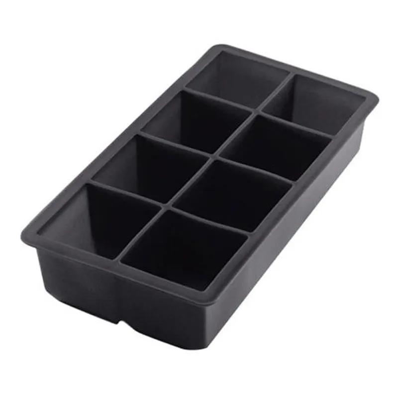 Jumbo Giant Ice Cube Chiller Set With Large Square And Round Silicone For  Molds And Silicone Tray E00944 From Barbiestore, $4.7