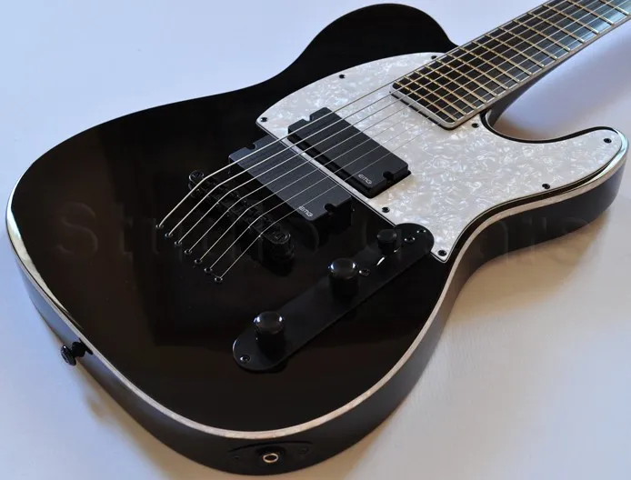 DHgate LTD SC 607B Stephen Carpenter Signature Electric Guitar 7 String Black Musical Instruments