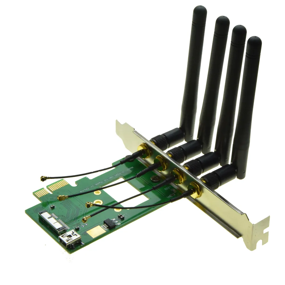 BCM94360CD BCM94331CD Scheda di rete wireless Adattatore da PCI-e a 3G bluetooth 4.0 Modulo WIFI PC desktop hackintosh BCM4360