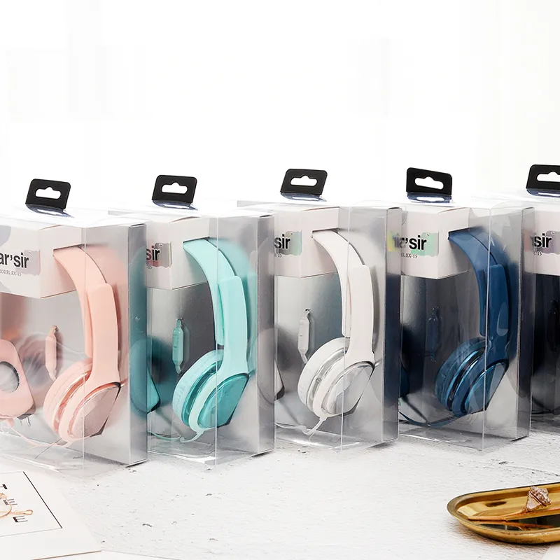 Ear Sir EX 15 Headphone Simple Cute Candy Style Microphone Earphone