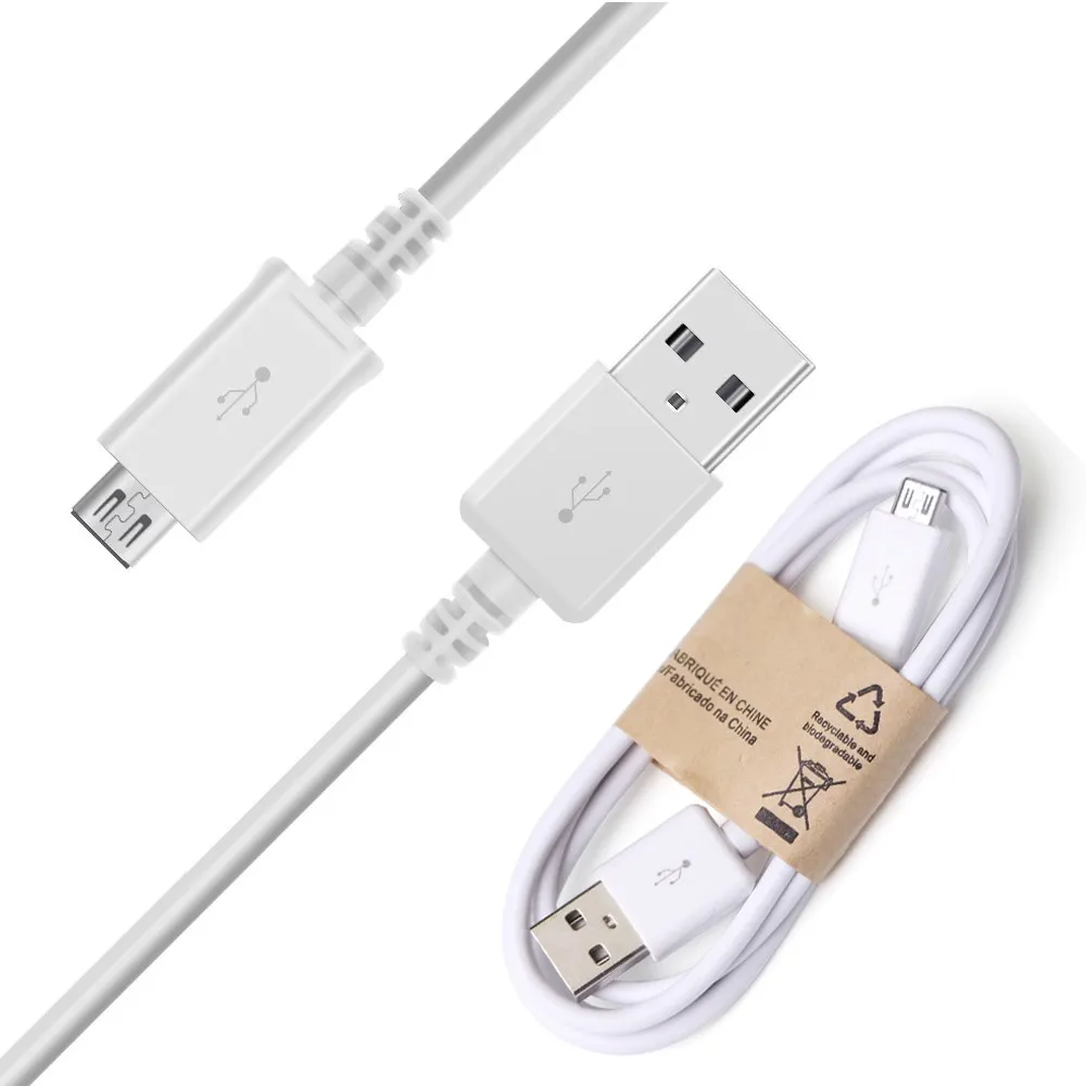 1M 3ft Micro USB Sync Câble de charge Cordons ligne Chargeur pour Samsung Galaxy S3 S4 S6S7Edge NOTE2345 LG HTC5 6 Nokia