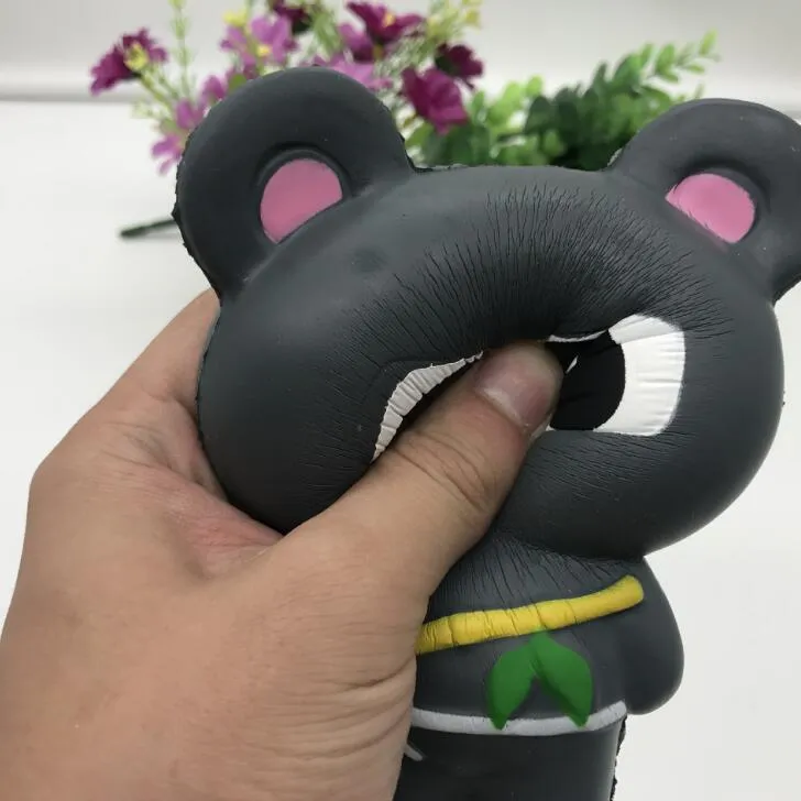 Kawaii Ninja Squishy Panda Slow Risinig Super Soft Jumbo Squeeze Telefoon Charms Stress Reliever Kids Gift Decompressy Toy