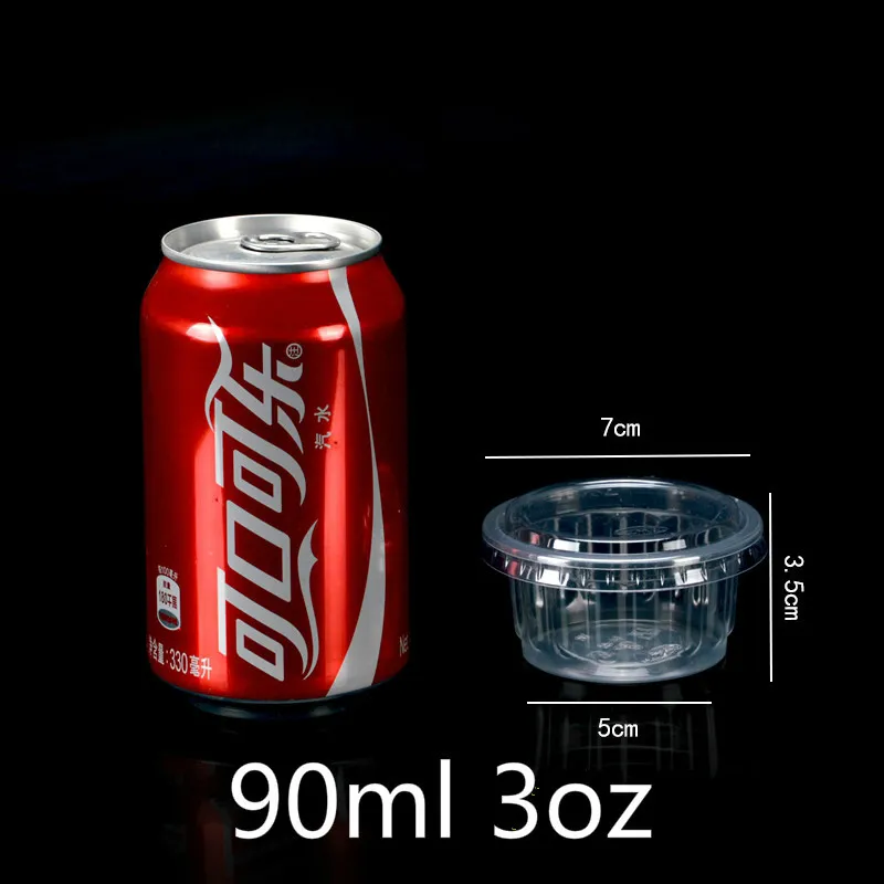90ml/3oz Disposable Plastic Pudding Cups With Lid... From Freelady, $12.05  | DHgate.Com